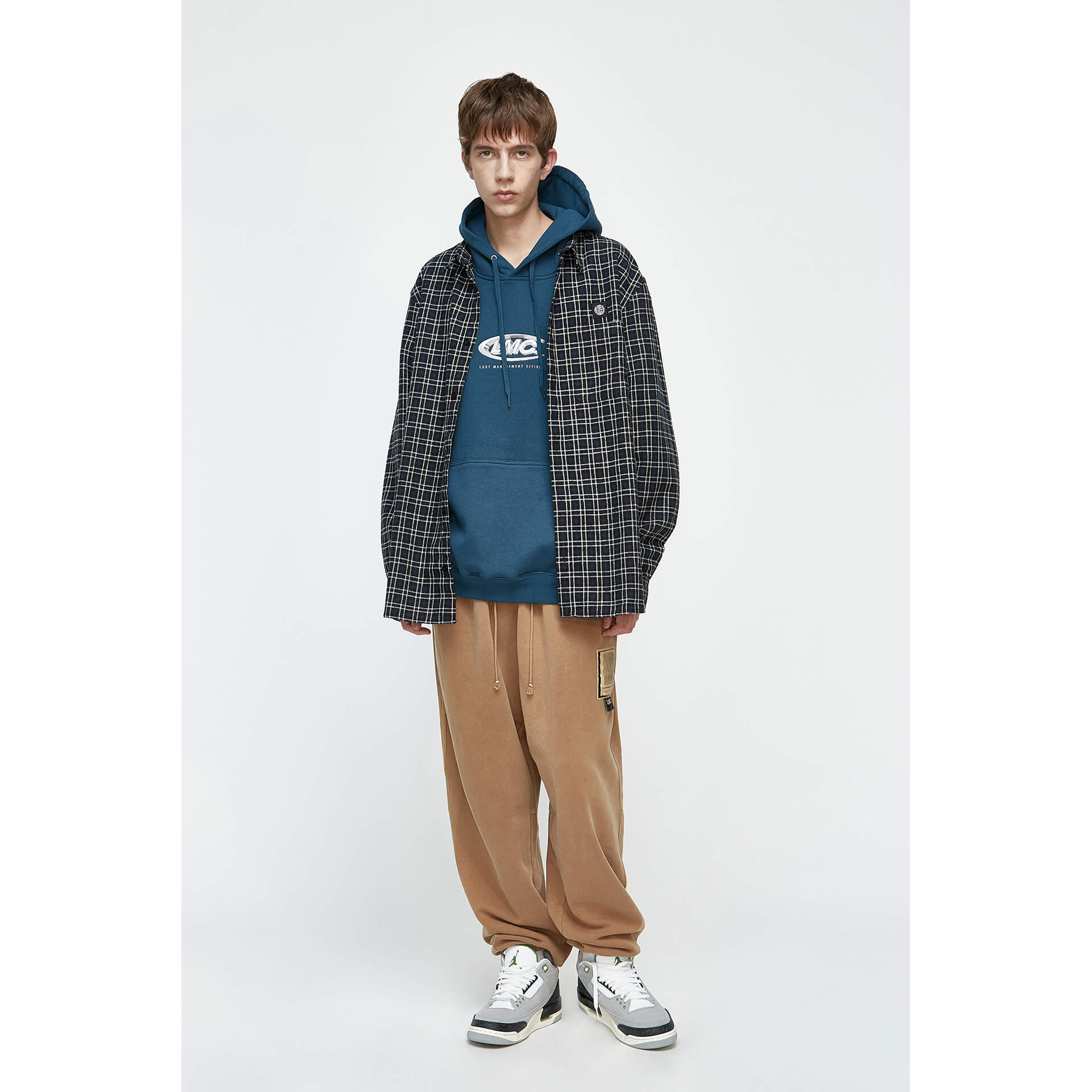 엘엠씨(LMC) LMC FN PLAID SHIRT black