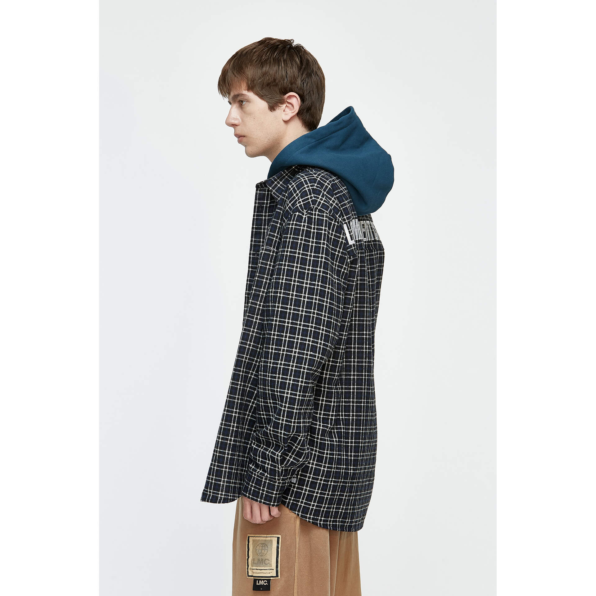 엘엠씨(LMC) LMC FN PLAID SHIRT black