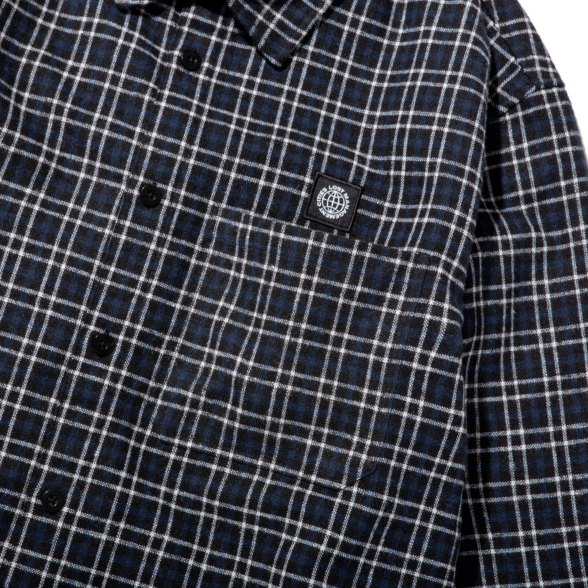 엘엠씨(LMC) LMC FN PLAID SHIRT black