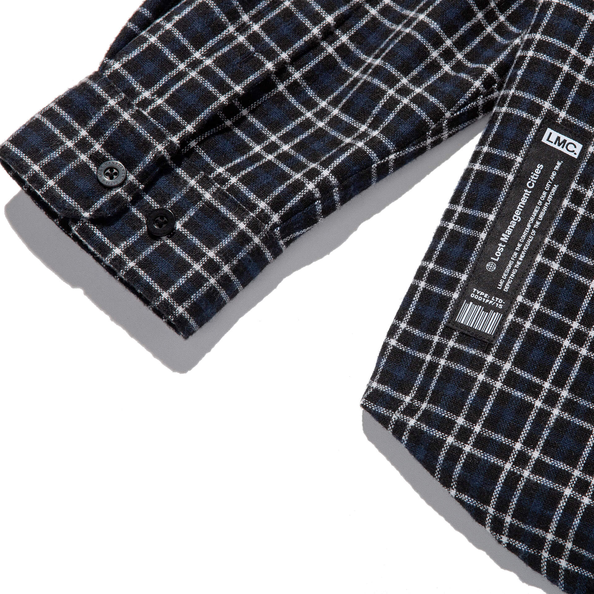 엘엠씨(LMC) LMC FN PLAID SHIRT black