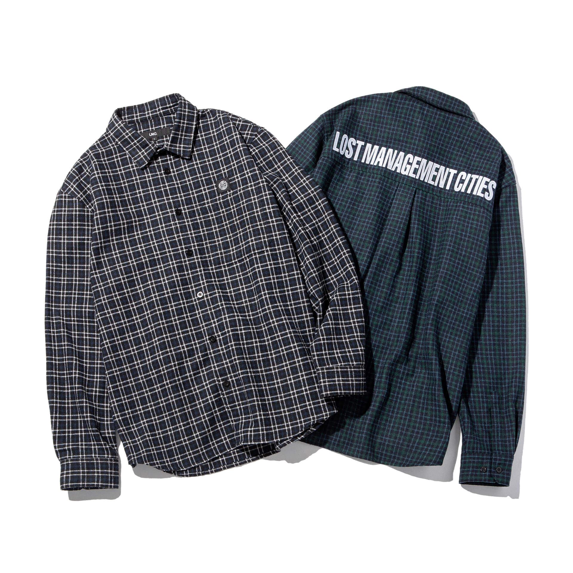 엘엠씨(LMC) LMC FN PLAID SHIRT black