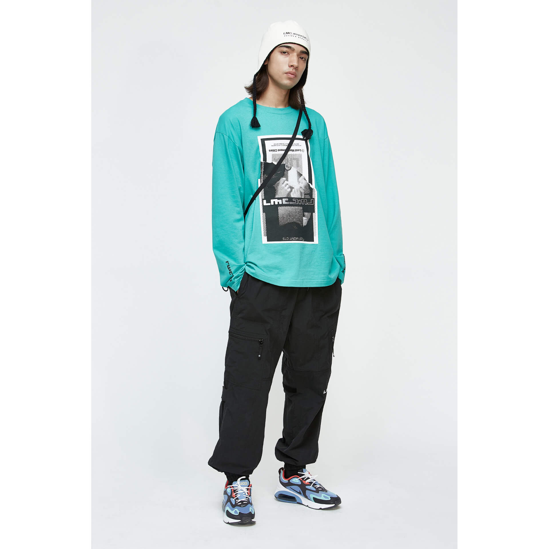 엘엠씨(LMC) LMC PARACHUTE TRACK PANTS black
