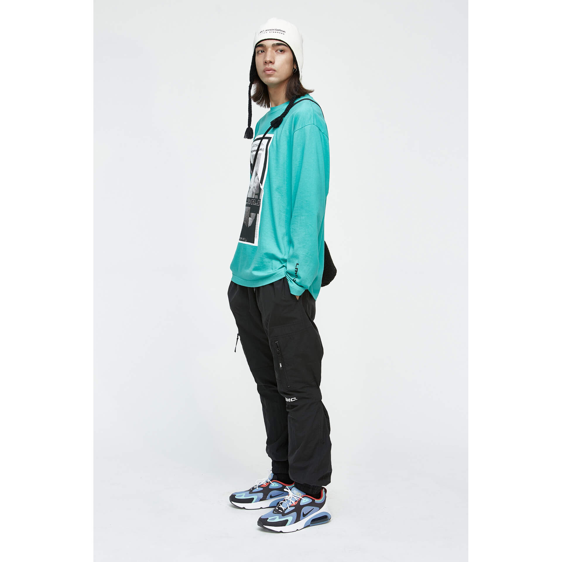 엘엠씨(LMC) LMC PARACHUTE TRACK PANTS black