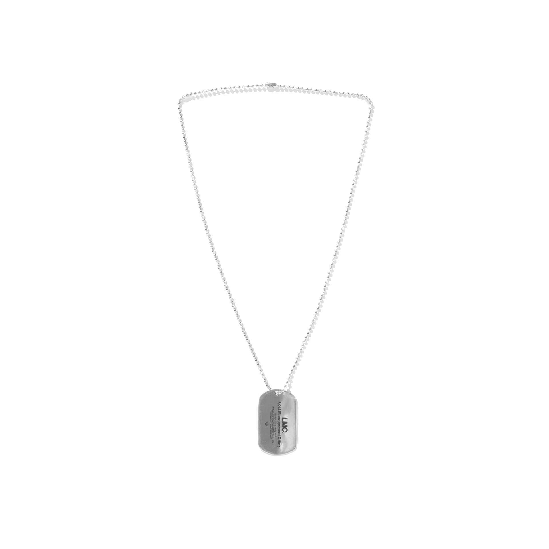엘엠씨(LMC) LMC INFLUENCER DOG TAG REMADE BY LMC silver