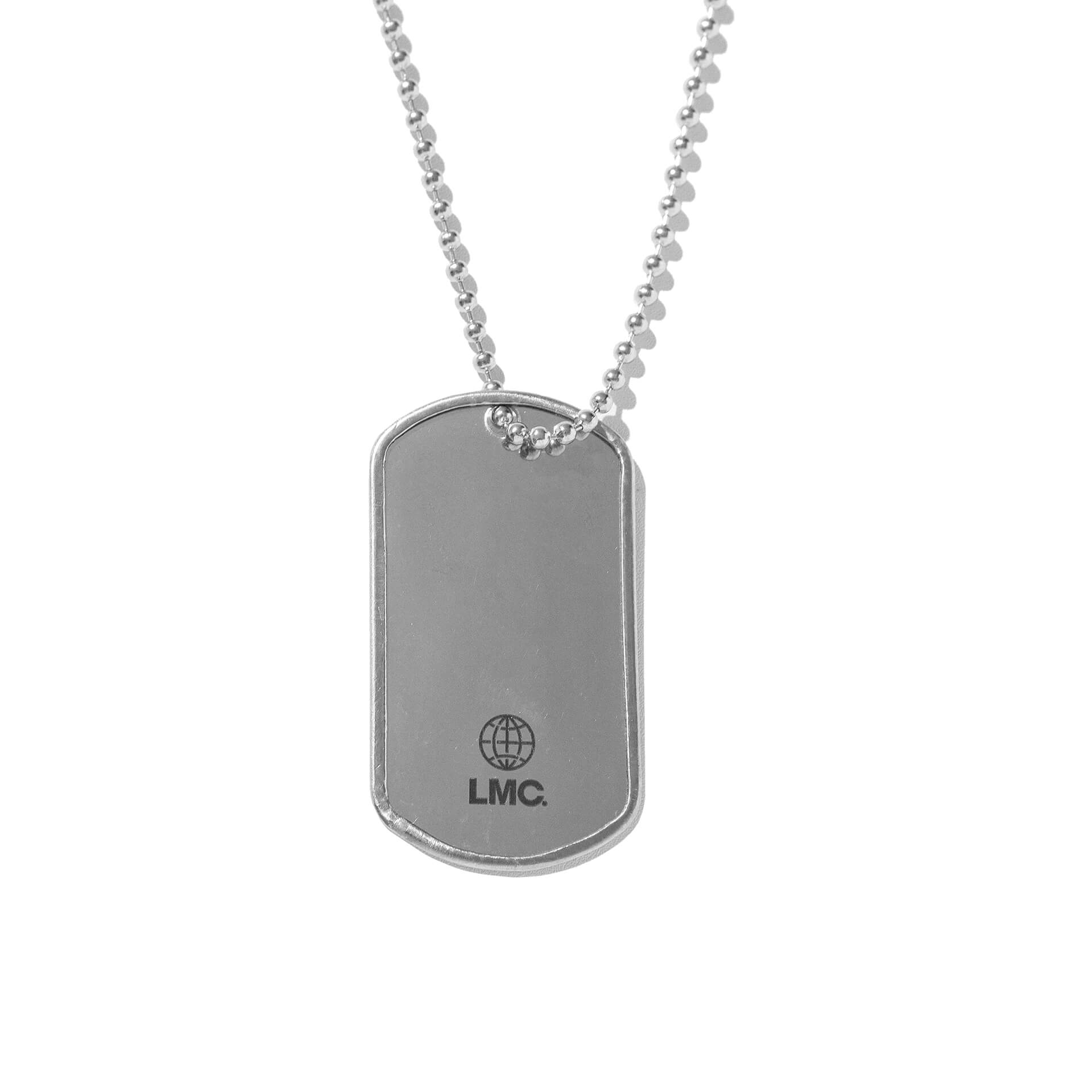 엘엠씨(LMC) LMC INFLUENCER DOG TAG REMADE BY LMC silver