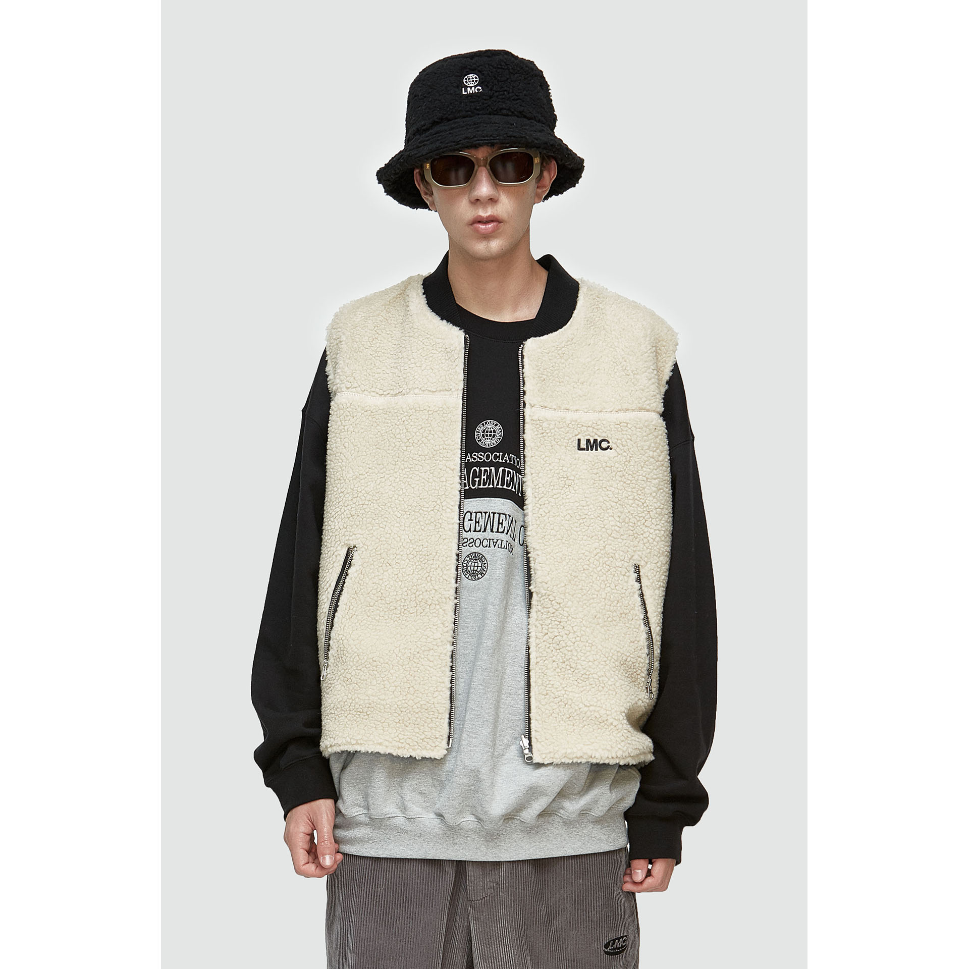 엘엠씨(LMC) LMC BOA FLEECE BUCKET HAT black
