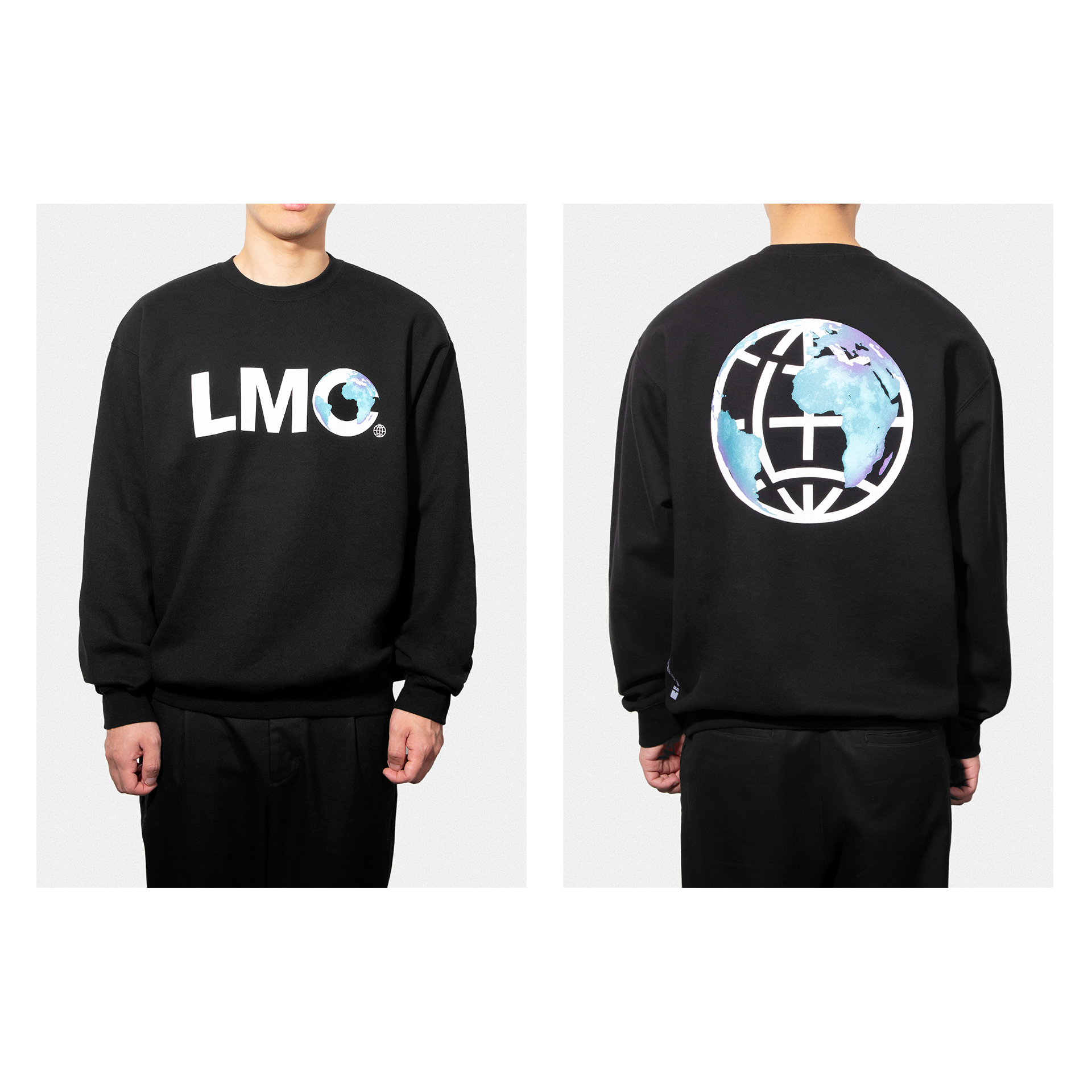 엘엠씨(LMC) LMC EARTH LOGO SWEATSHIRT black