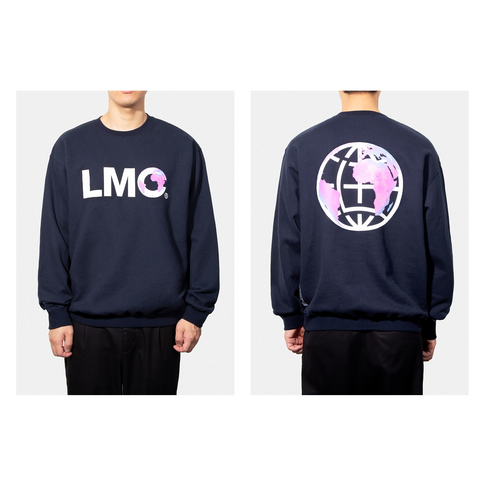 엘엠씨(LMC) LMC EARTH LOGO SWEATSHIRT navy
