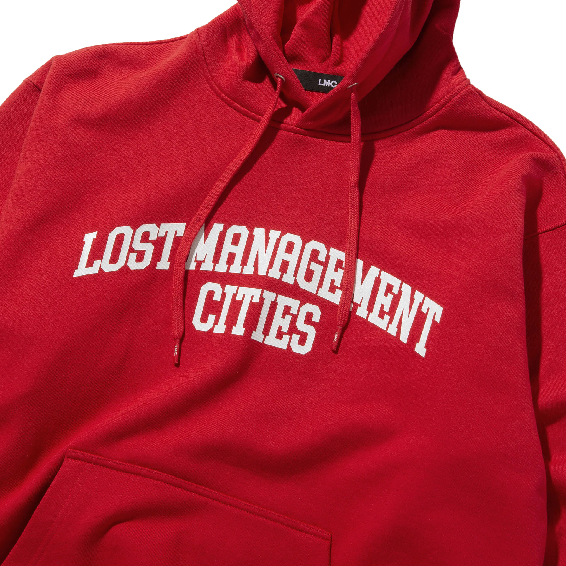 엘엠씨(LMC) LMC ARCH FN HOODIE red 사이즈 후기 무신사 - Main Image