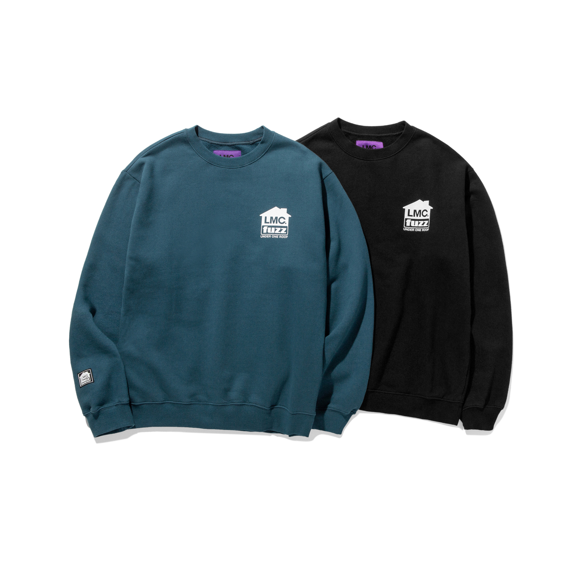 엘엠씨(LMC) LMC x FUZZ HOUSE SWEATSHIRT black - 사이즈 & 후기 | 무신사