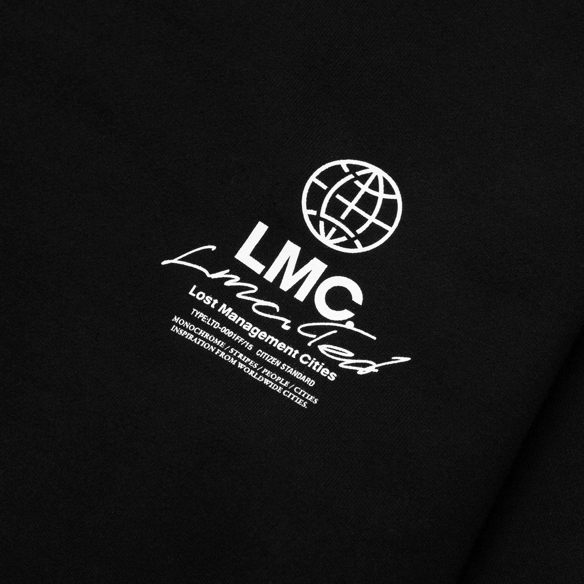 엘엠씨(LMC) LMC SIGNATURE GLOBE SWEATSHIRT black - 69,000 | 무신사 