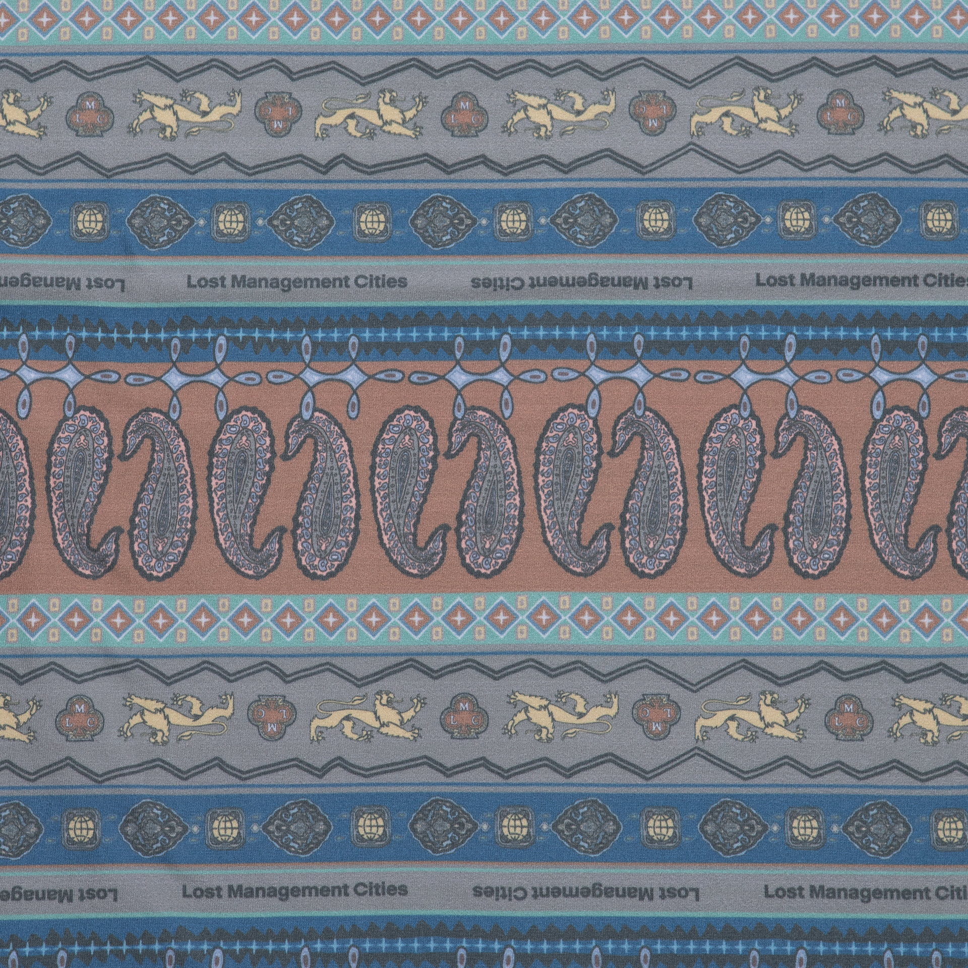 MUSINSA | LMC LMC ETHNIC PAISLEY STRIPE TEE multi