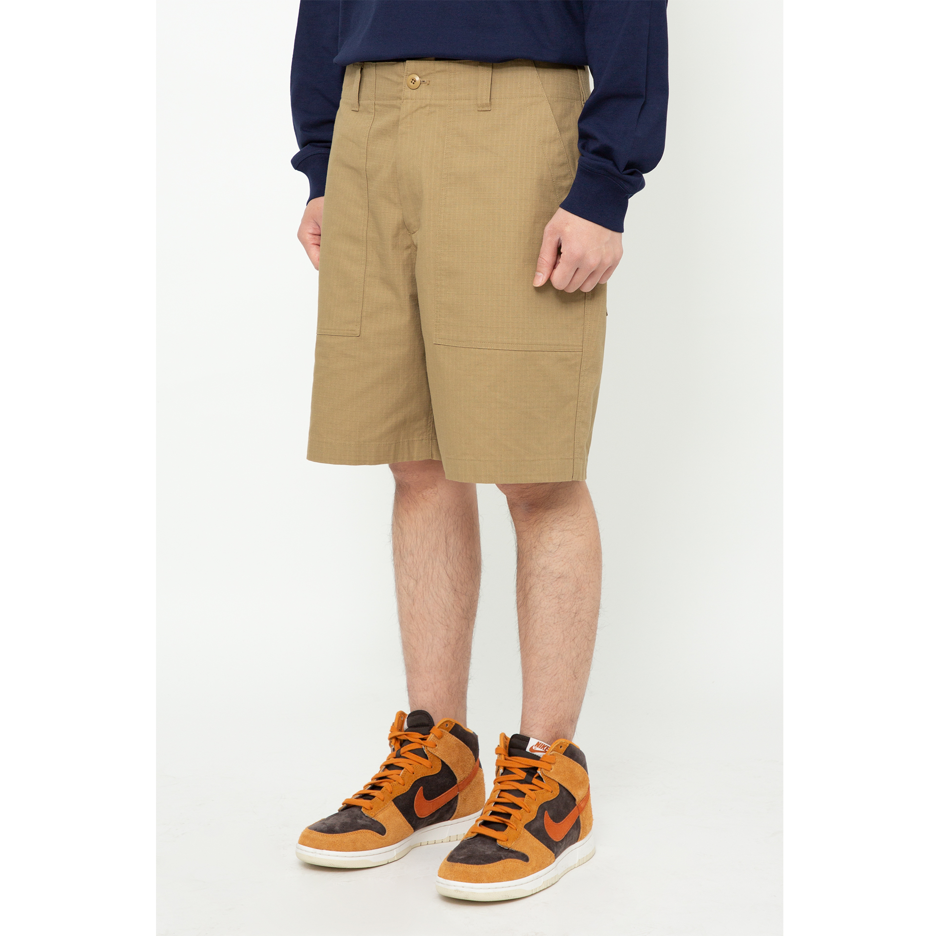 ハーフ・ショートパンツ LMC LMC RIPSTOP FATIGUE SHORTS brown 0LM21SPT020BRW MUSINSA | LMC LMC RIPSTOP FATIGUE SHORTS brown