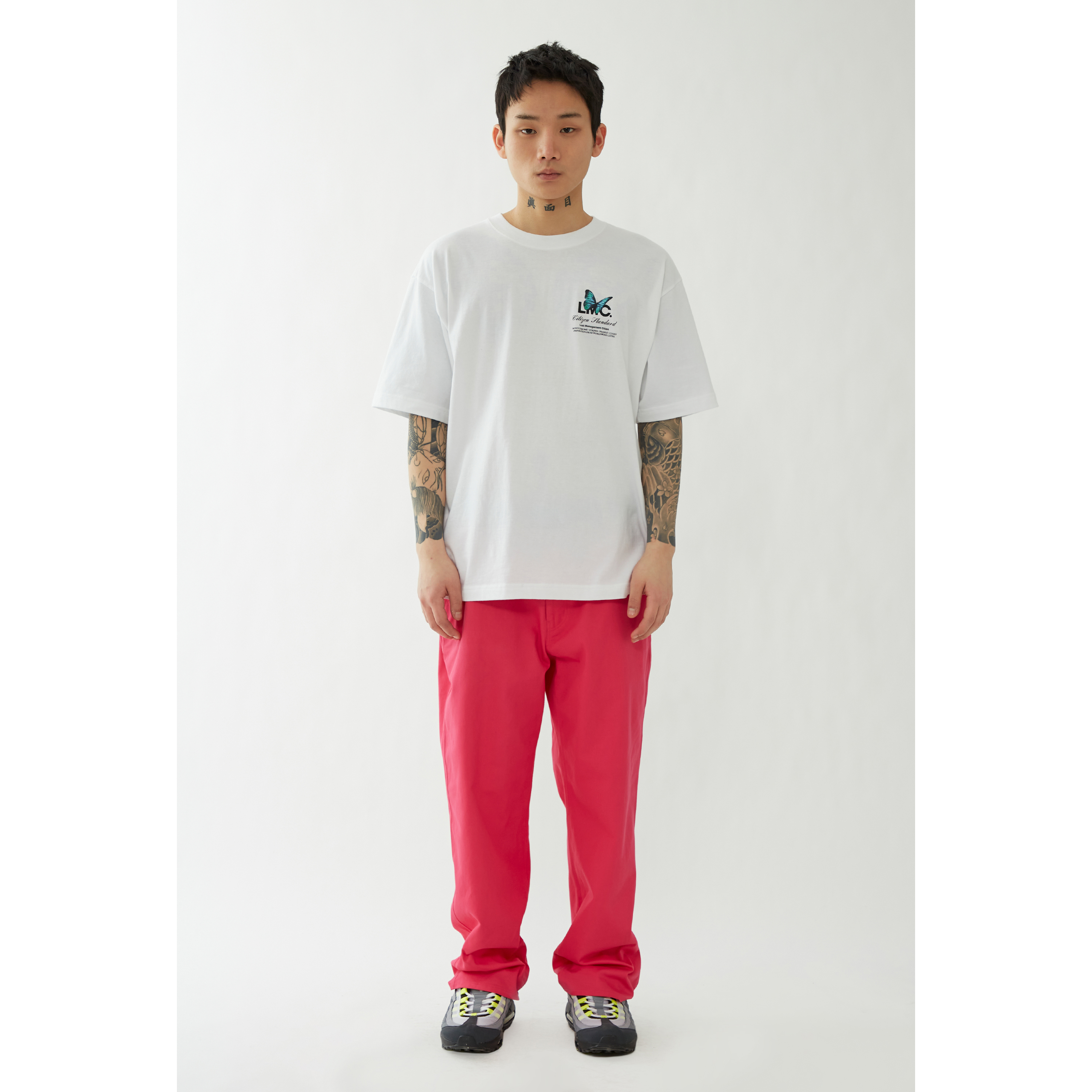 MUSINSA | LMC LMC FLOWER GARDEN TEE white
