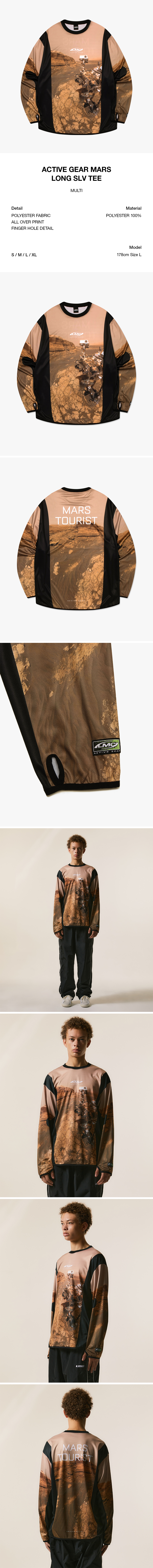 MUSINSA | LMC ACTIVE GEAR MARS LONG SLV TEE multi