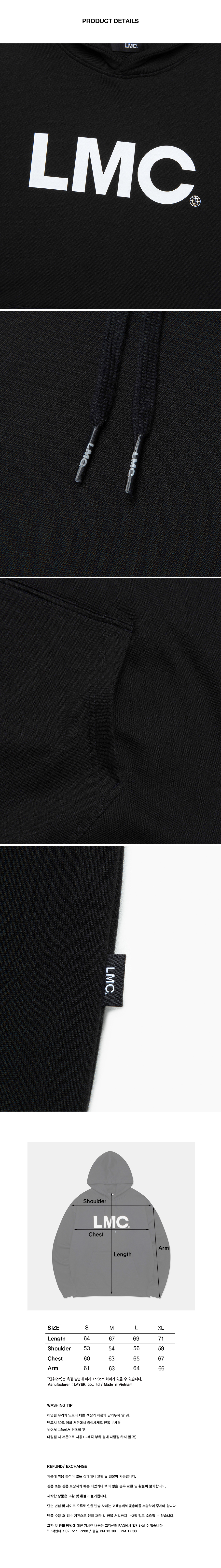 さらに100円引き◆LMC◆BASIC OG HOODIE 23SS MUSINSA | LMC BASIC OG HOODIE black