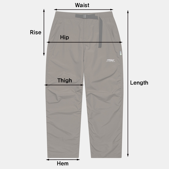 LMC pants size chart