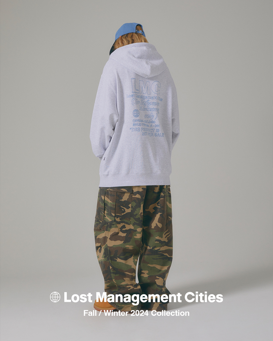 MUSINSA | LMC OVAL GLOBE HOODIE black
