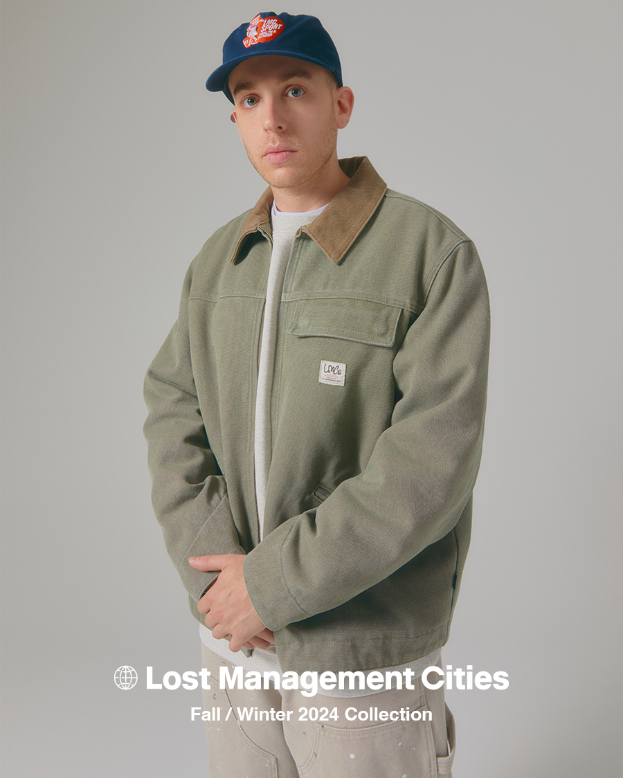 MUSINSA公式 | LMC DENIM WORK HOODIE JACKET light blue