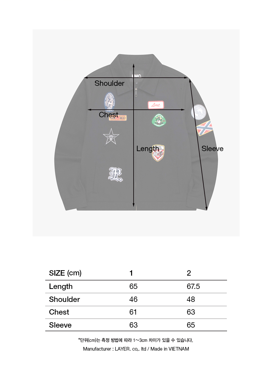 WAPPEN WORK JACKET black - LMC | 엘엠씨
