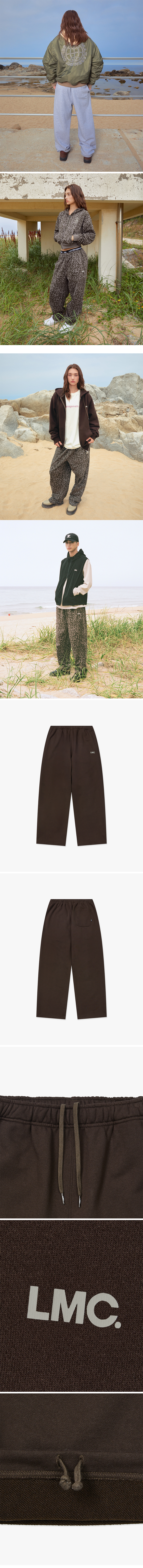 엘엠씨(LMC) S OG STRAIGHT SWEAT PANTS brown - 사이즈 & 후기