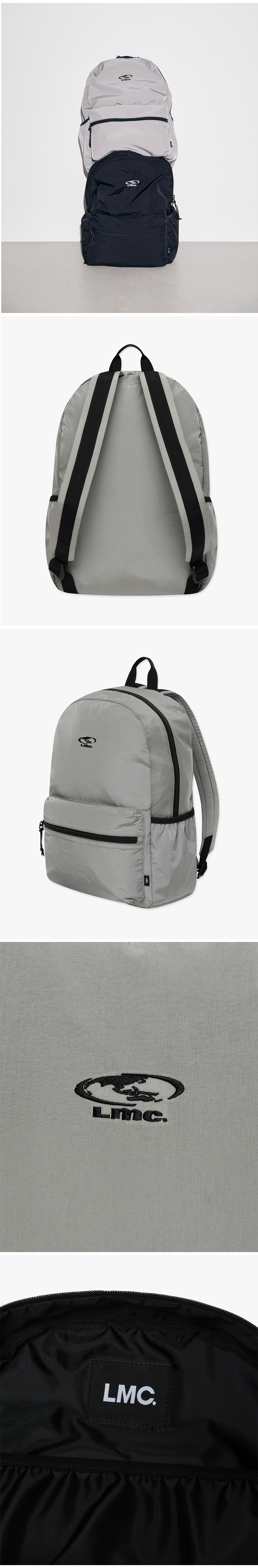 ★2025SS新作★LMC★OVAL GLOBE BACKPACK MUSINSA | LMC OVAL GLOBE BACKPACK gray