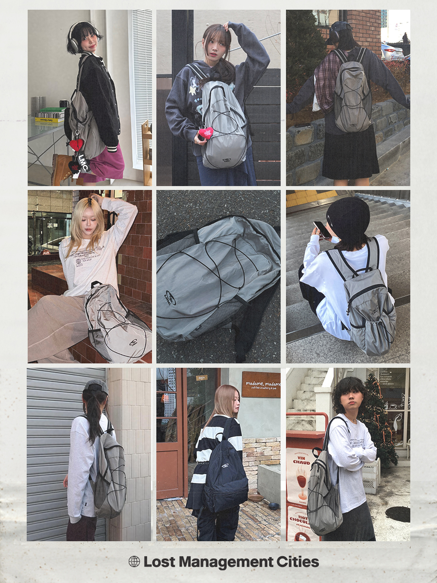 ★2025SS新作★LMC★OVAL GLOBE BACKPACK MUSINSA | LMC OVAL GLOBE BACKPACK gray