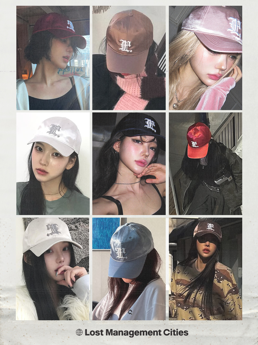 MUSINSA公式 | LMC GOTHIC SATIN 6PANEL CAP