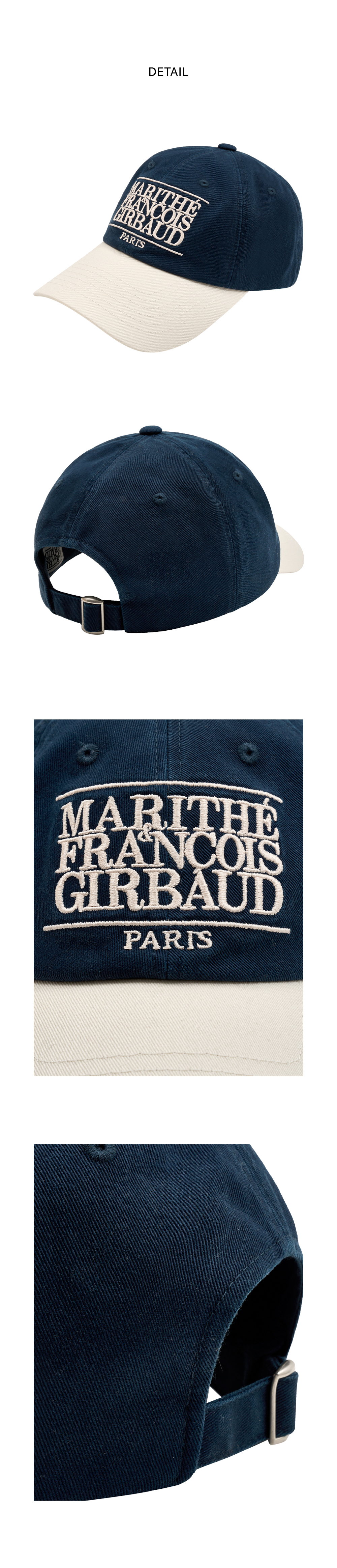 キャップ MARITHE CLASSIC LOGO 6PANEL COLOR BLOCK CAP 5BNY532 CLASSIC LOGO 6PANEL COLOR BLOCK CAP green - MARITHÉ+FRANҪOIS