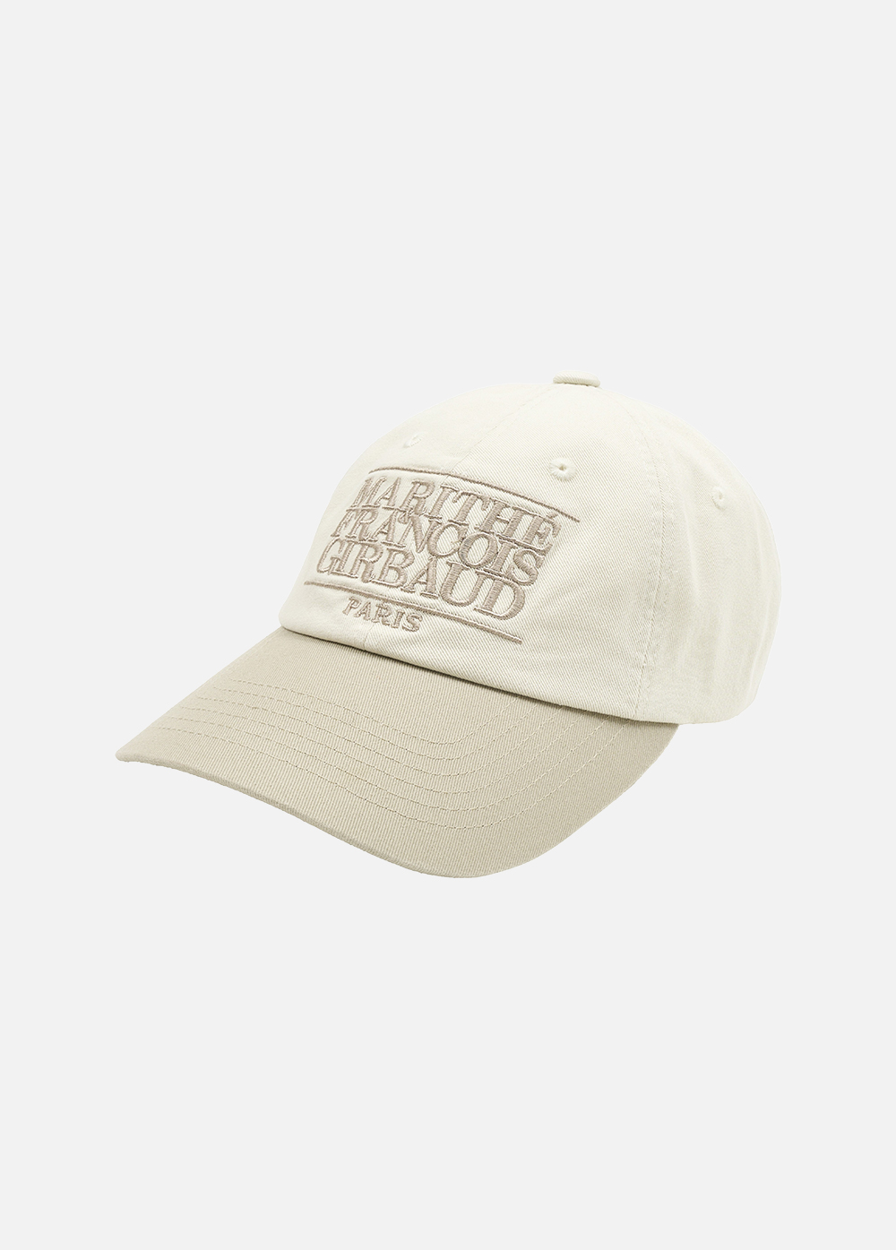 キャップ Marithe + Francois Girbaud CLASSIC LOGO 6PANEL COLOR BLOCK C CLASSIC LOGO 6PANEL COLOR BLOCK CAP beige - MARITHE FRANCOIS