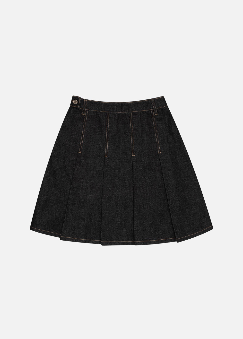 25SS人気プリーツスカート【MARITHE】W DENIM PLEATS SKIRT W DENIM PLEATS SKIRT black - MARITHE FRANCOIS GIRBAUD