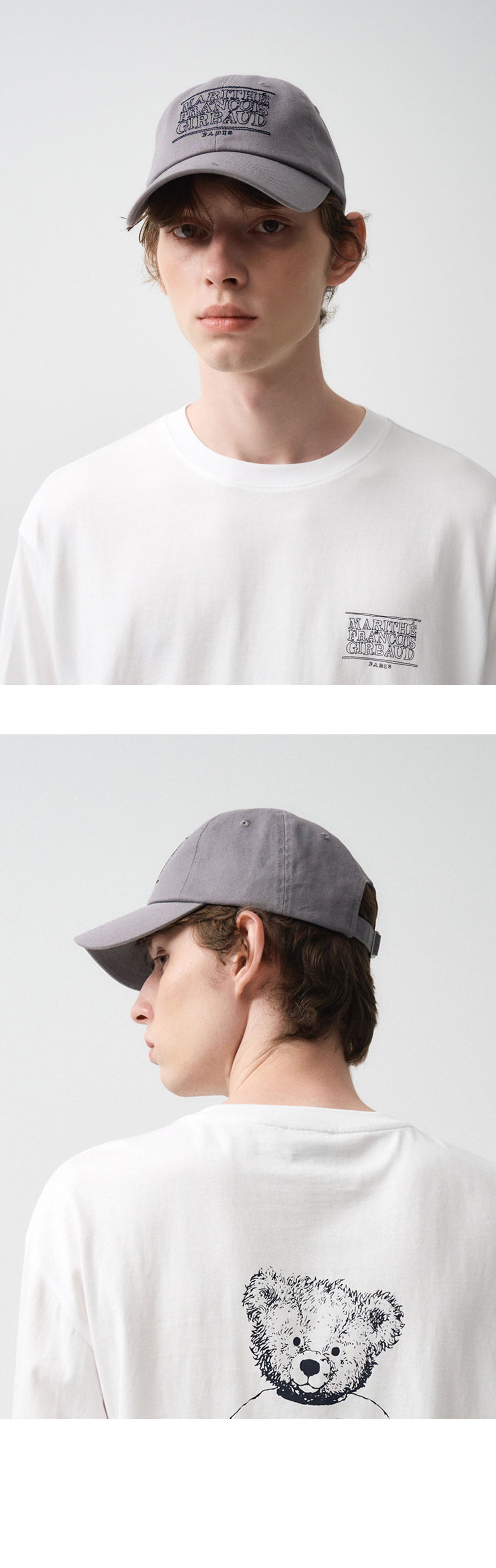 [MARITHE] ★24FW★韓国人気★DOODLE CLASSIC LOGO CAP MARITHE] ☆24FW☆韓国人気☆DOODLE CLASSIC LOGO CAP (Marithe