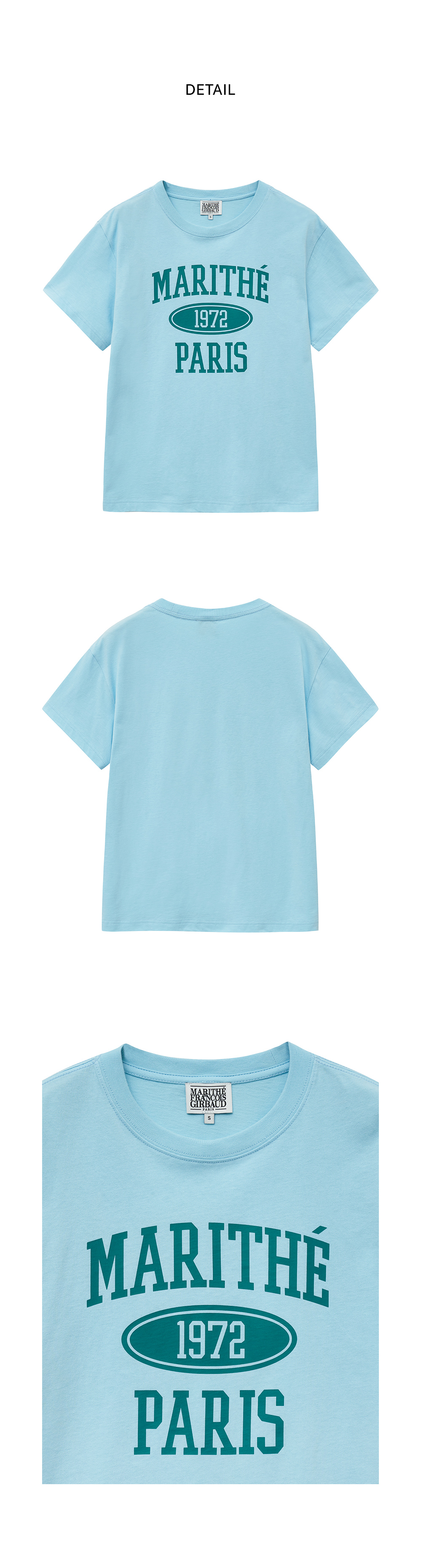 さらに100円引き◆MARITHE◆1972 COLLEGE TEE h.jpg