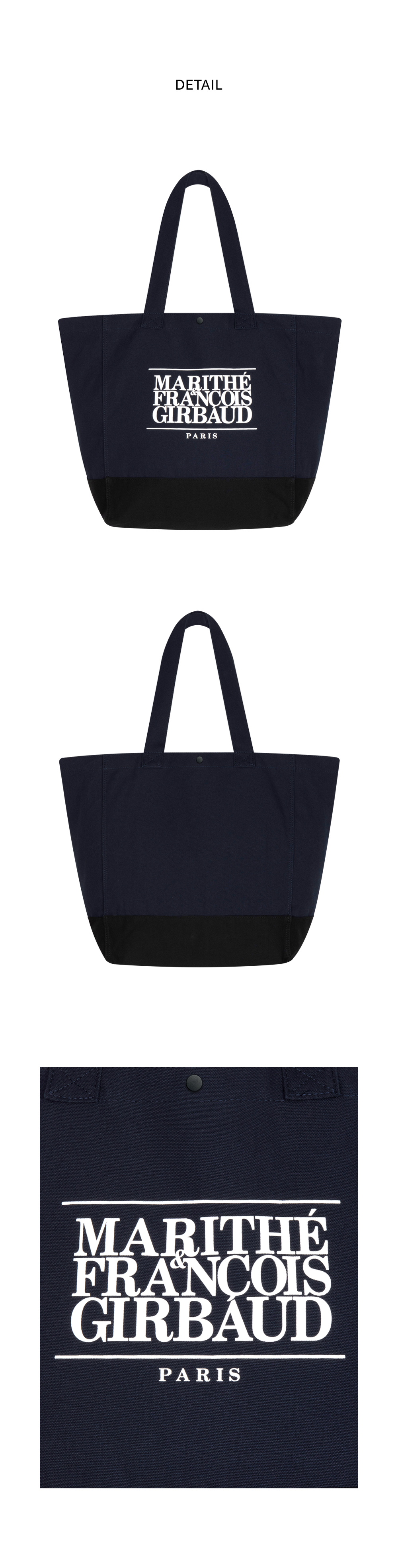 【Marithe】★兼用★クラシック ロゴ ビッグ ショッパーバッグ CLASSIC LOGO BIG SHOPPER BAG