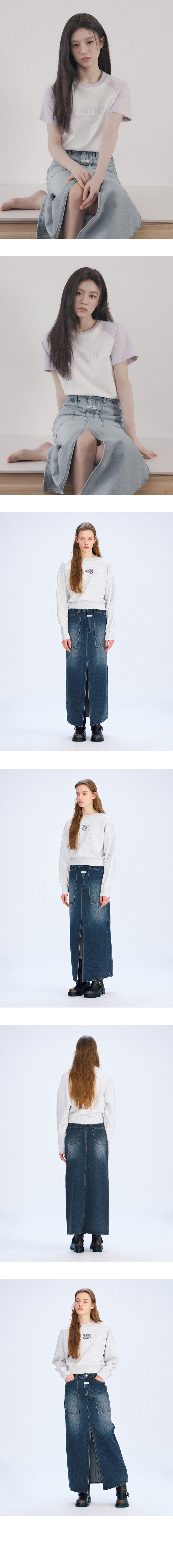 さらに100円引き◆MARITHE◆W MAXI OUT POCKET DENIM SKIRT W MAXI OUT POCKET DENIM SKIRT blue - MARITHE FRANCOIS GIRBAUD