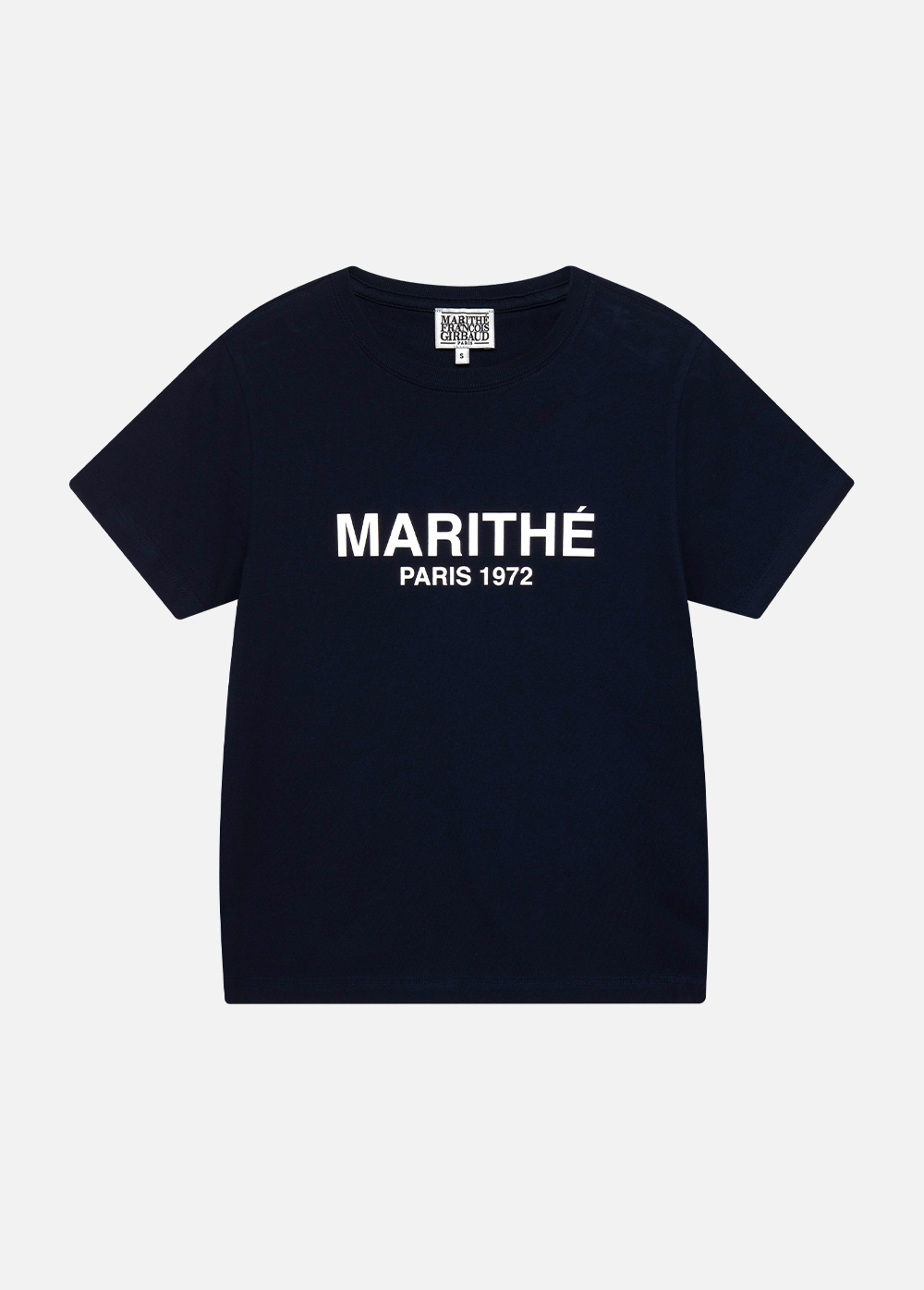 W REGULAR LOGO TEE - 4 COLORS NAVY