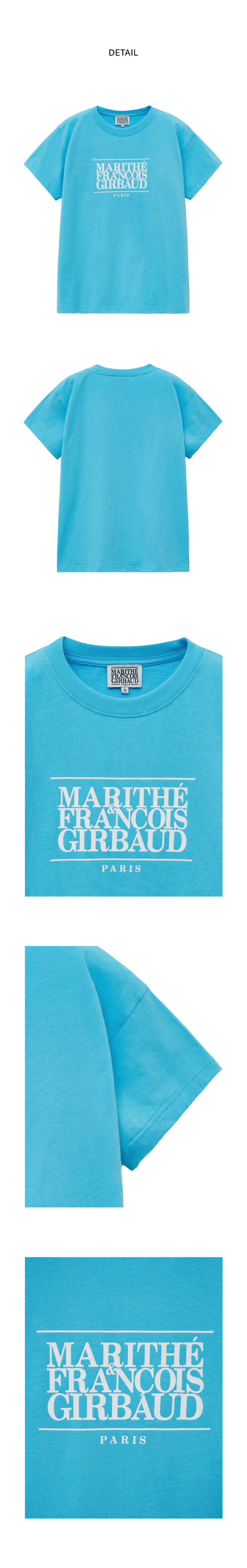 CLASSIC LOGO TEE - 7 COLORS BLUE