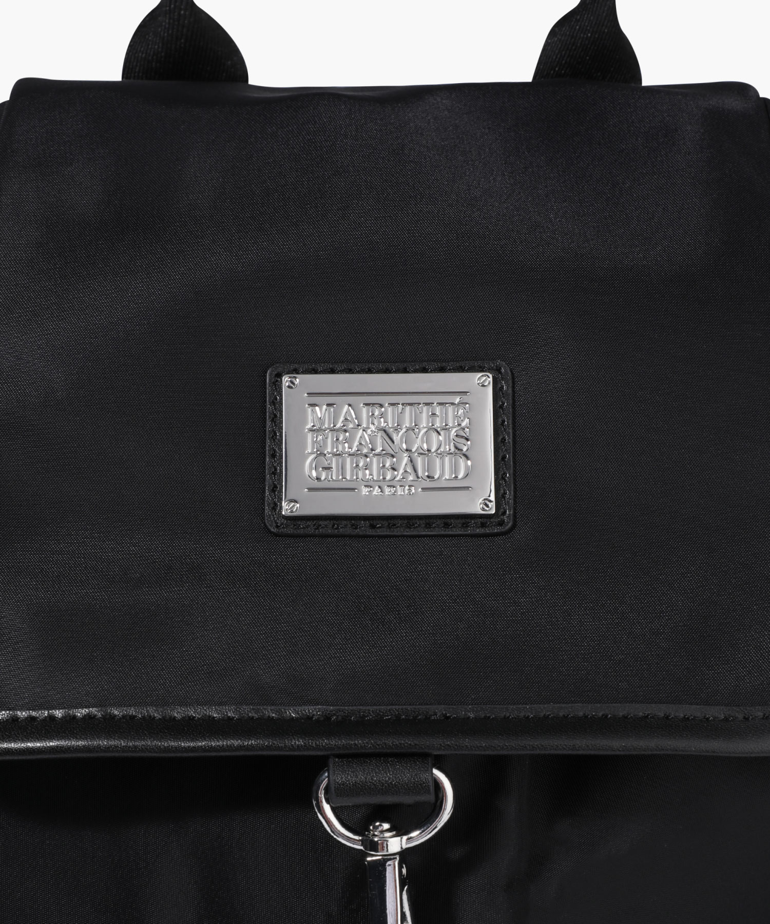 CLASSIC LOGO BIG BACKPACK black - MARITHÉ+FRANҪOIS GIRBAUD