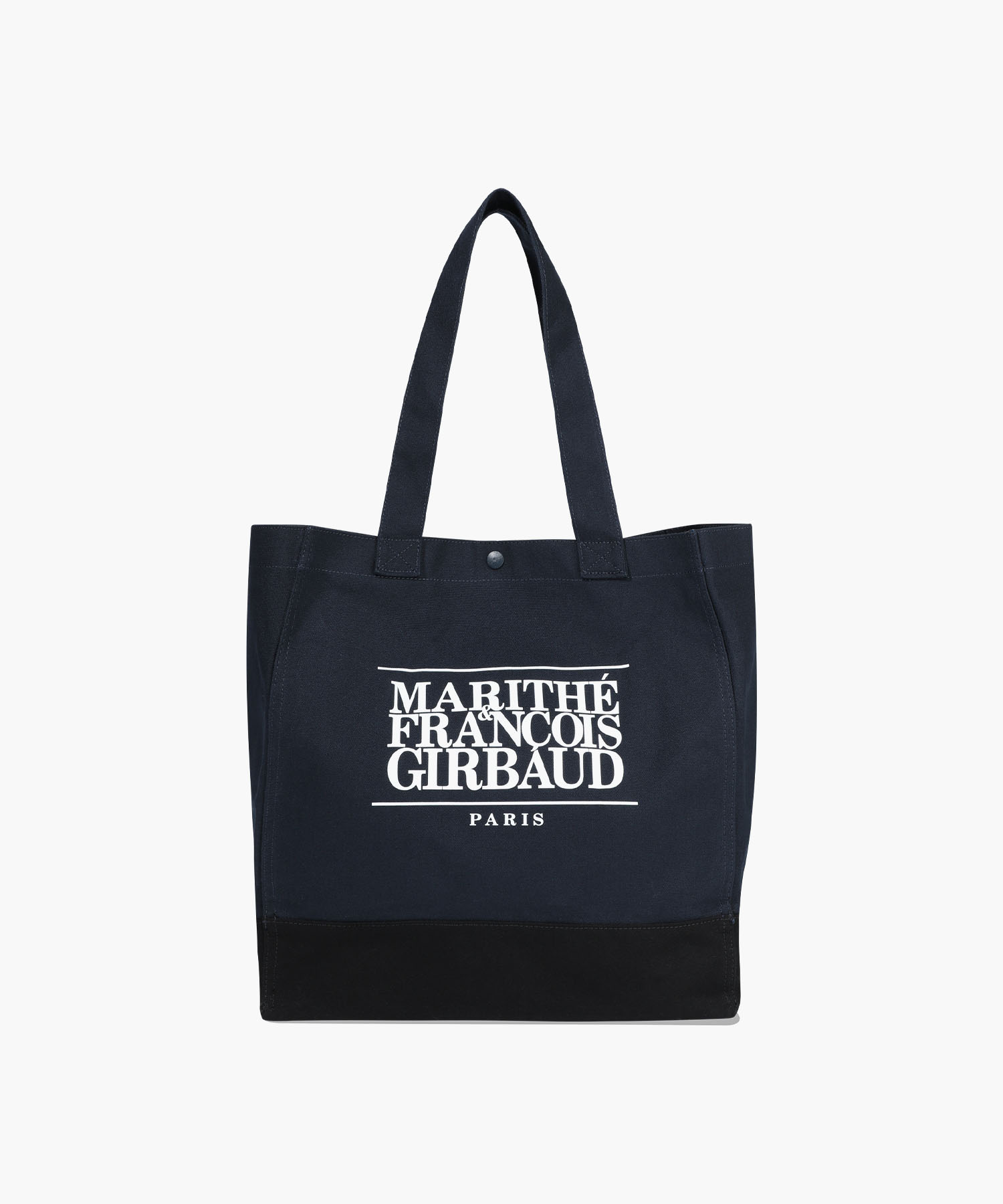 CLASSIC LOGO BIG SHOPPER BAG navy - MARITHÉ+FRANҪOIS GIRBAUD