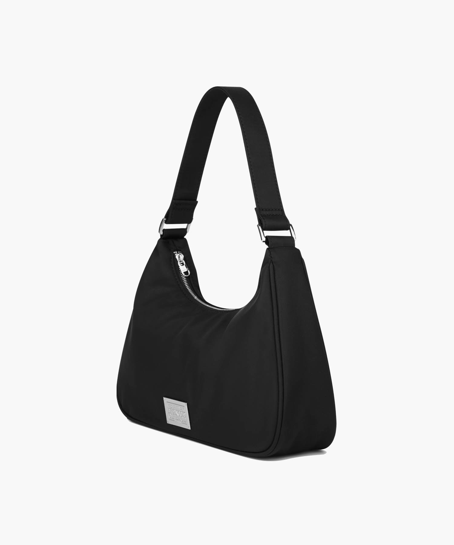 CLASSIC LOGO HOBO BAG black - MARITHÉ+FRANҪOIS GIRBAUD