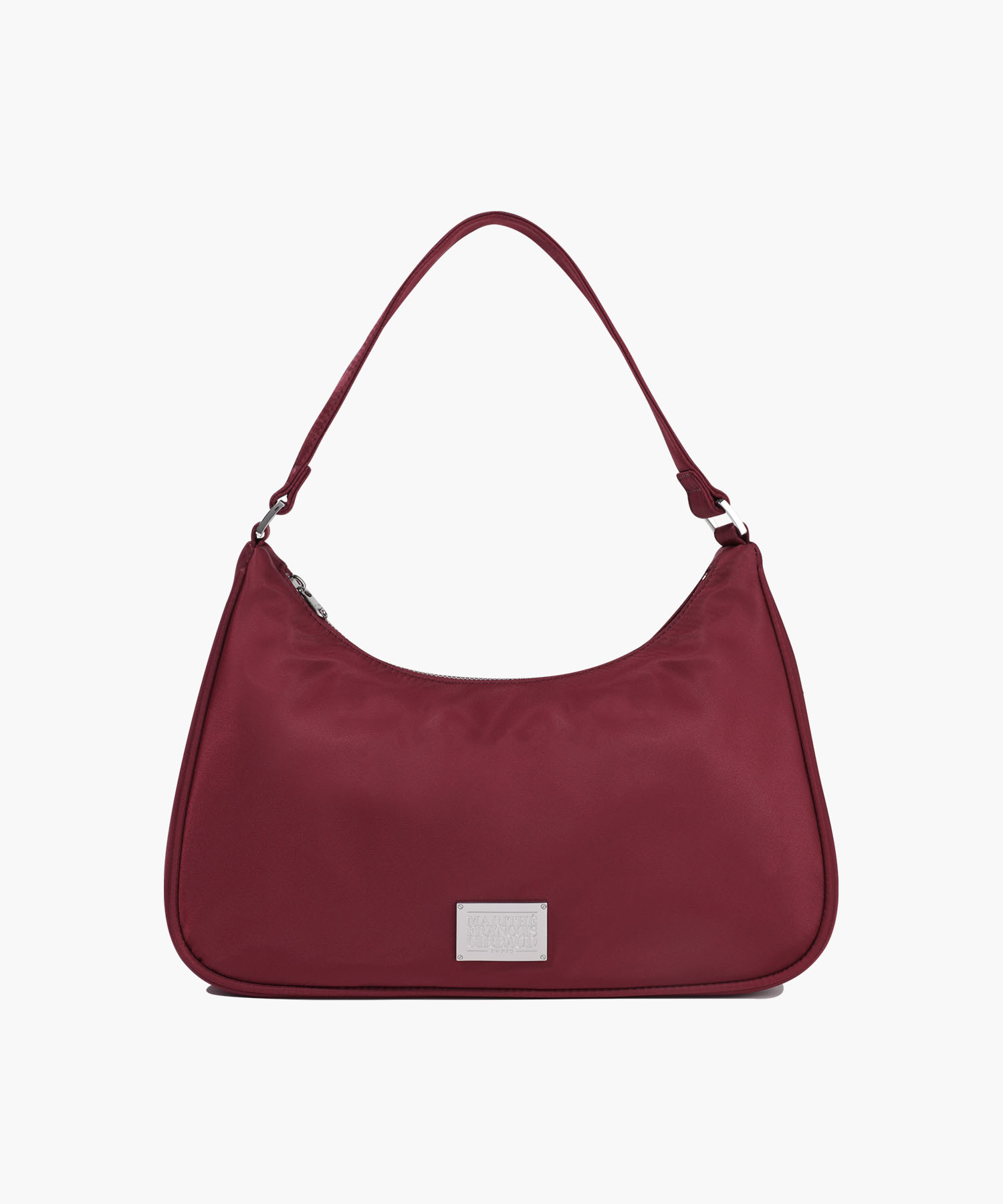 CLASSIC LOGO HOBO BAG burgundy - MARITHÉ+FRANҪOIS GIRBAUD