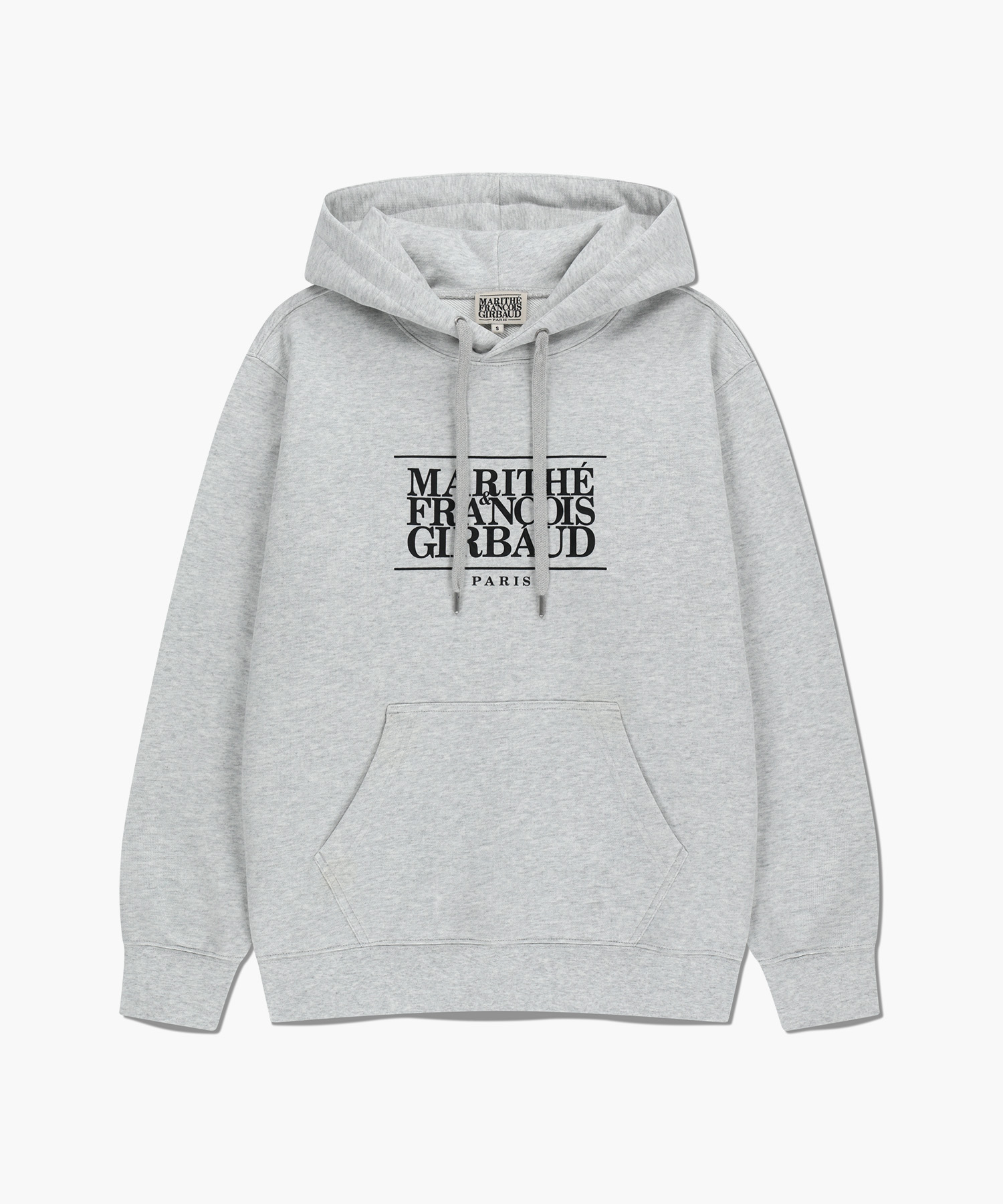 CLASSIC LOGO HOODIE light heather gray - MARITHÉ+FRANҪOIS