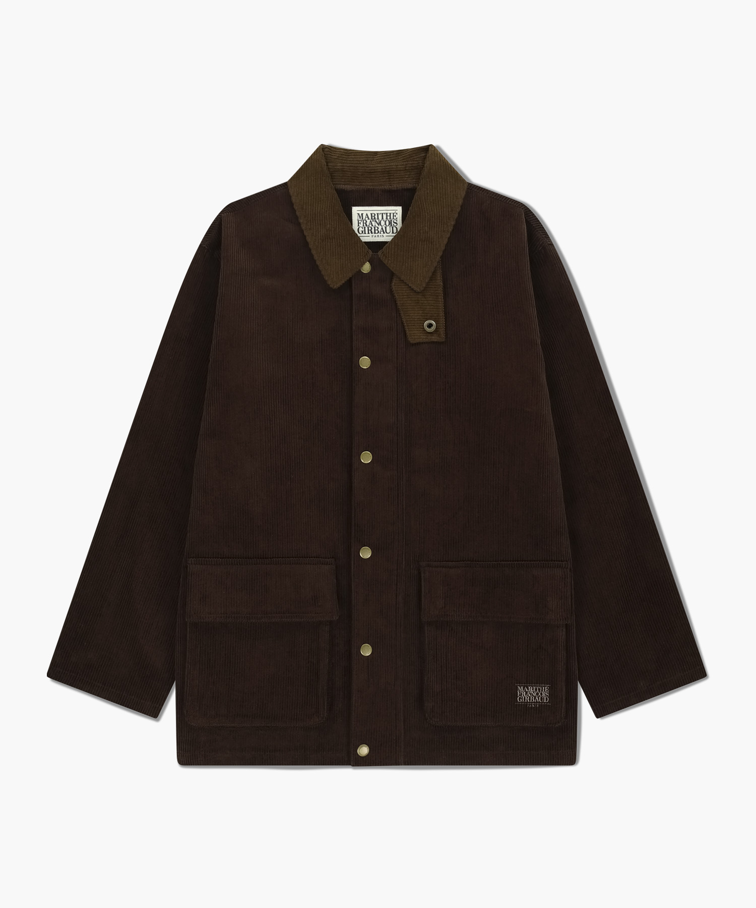 CORDUROY HUNTING JACKET brown - MARITHÉ+FRANҪOIS GIRBAUD
