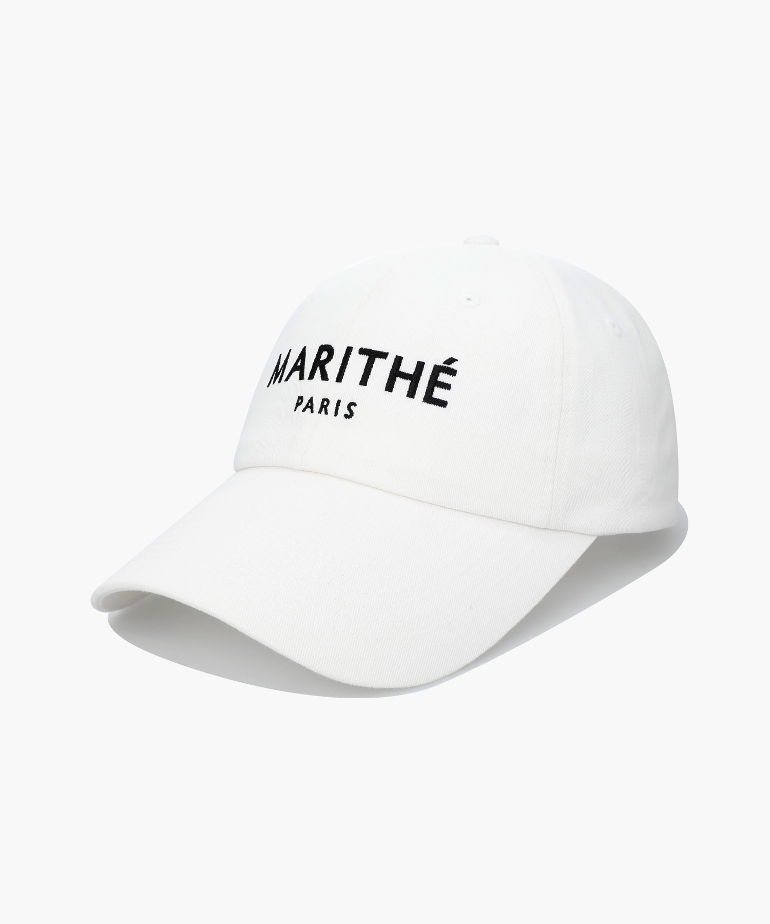 REGULAR LOGO COVERED CAP ivory - MARITHÉ+FRANҪOIS GIRBAUD