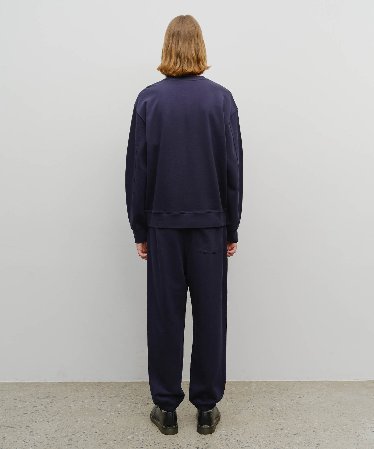 REGULAR LOGO SWEAT SET-UP navy - MARITHÉ+FRANҪOIS GIRBAUD