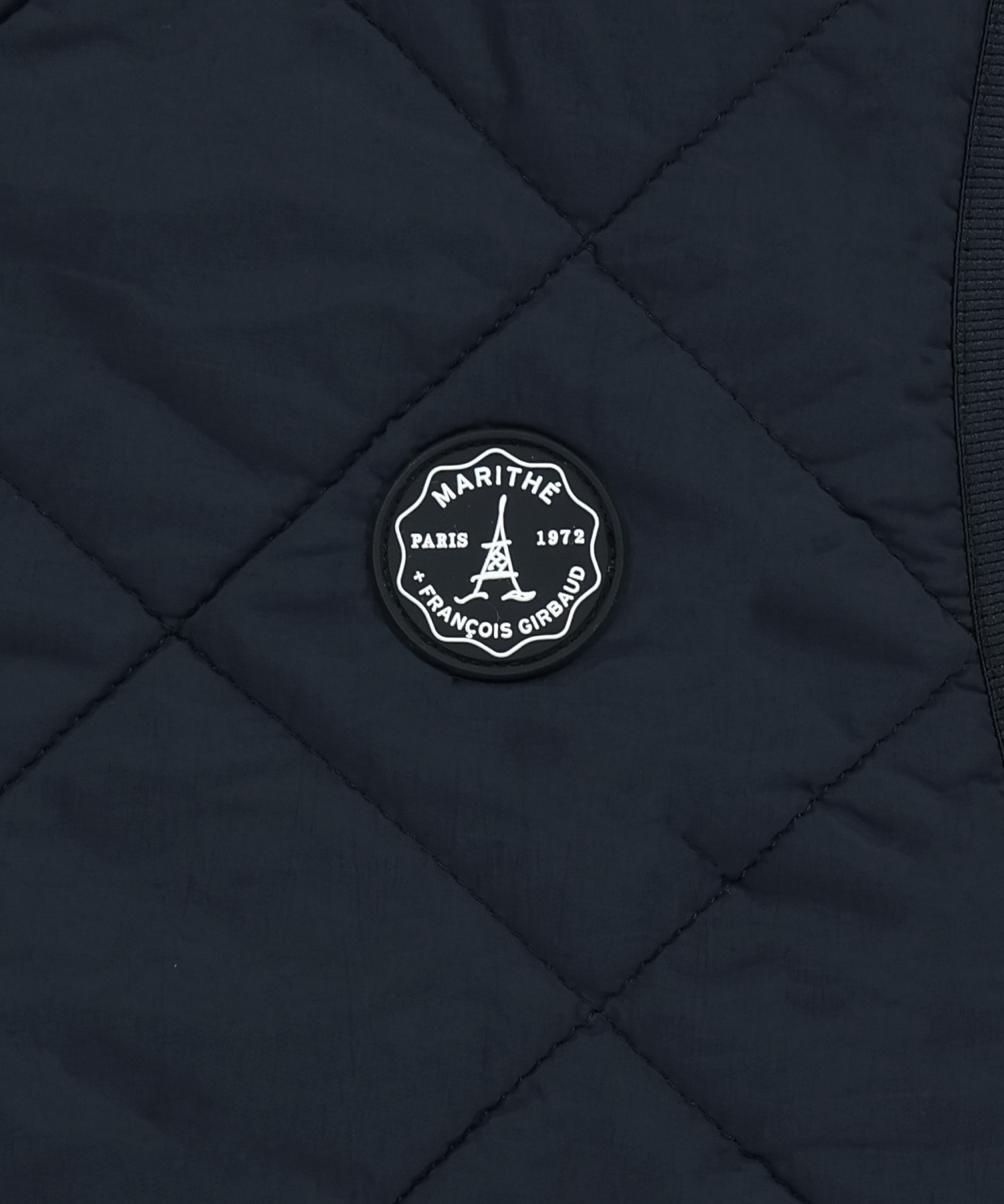 KIDS CLASSIC LOGO REVERSIBLE FLEECE VEST dark navy - MARITHÉ+FRANҪOIS ...