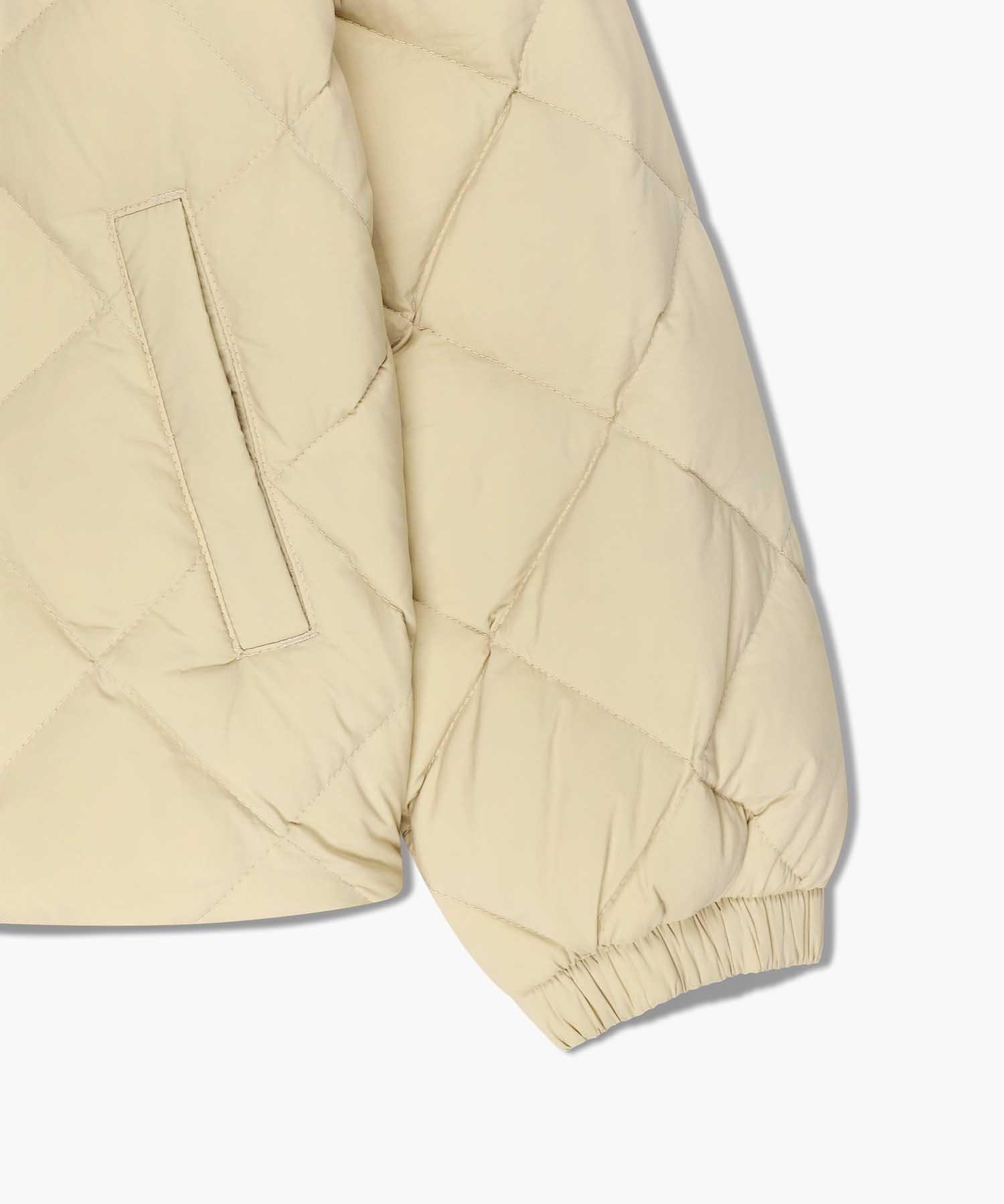 KIDS LIGHT WEIGHT QUILTING DOWN JACKET beige - MARITHÉ+