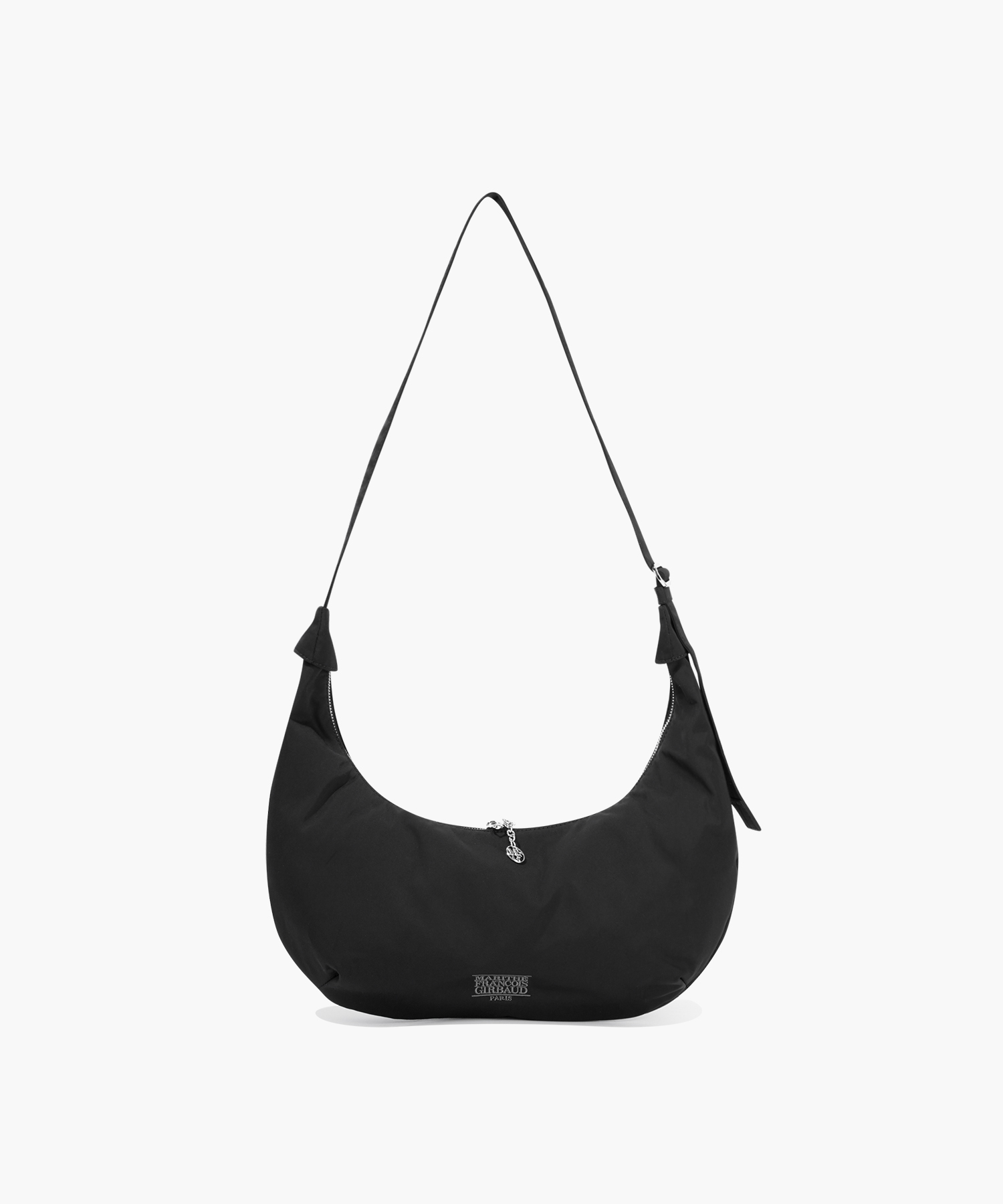 CLASSIC LOGO DEEP HOBO CROSS BAG black