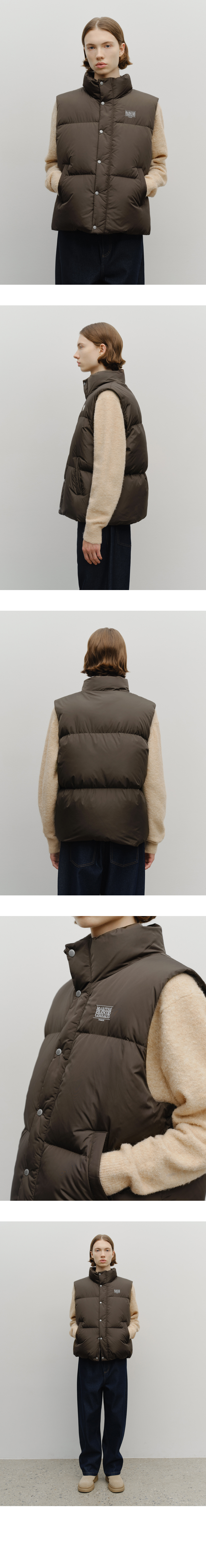CLASSIC LOGO DOWN VEST