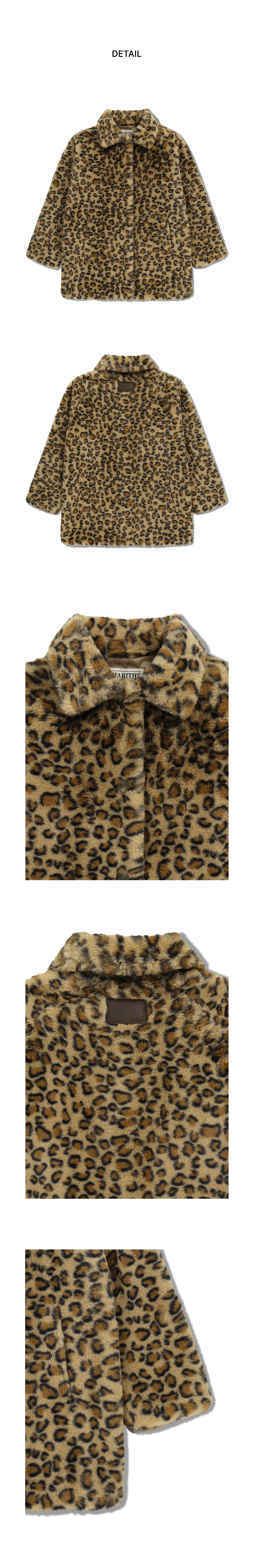 W MID SHEARLING FUR COAT - 3 COLORS BROWN